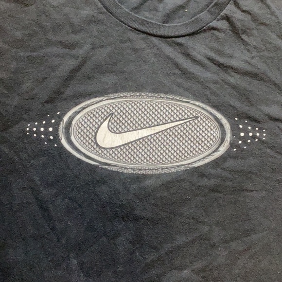 Y2K center swoosh shirt sleeve shirt - Picture 3 of 5